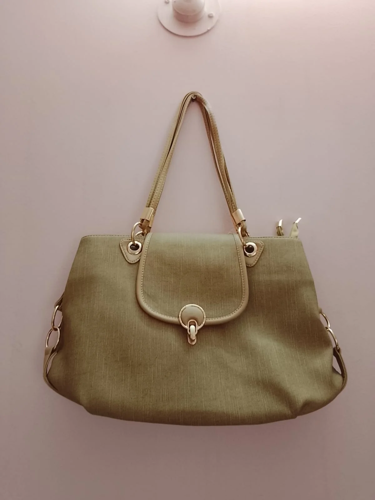 Trendy Olive Green Shoulder Handbag for Women Trendy Olive Green Shoulder Handbag for Women - Image 1